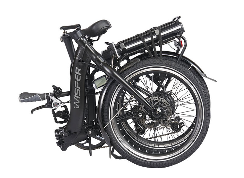 Wisper folding 2024 electric bike