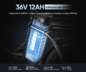 CY20 Portable Commuter Electric Bike - Image 5