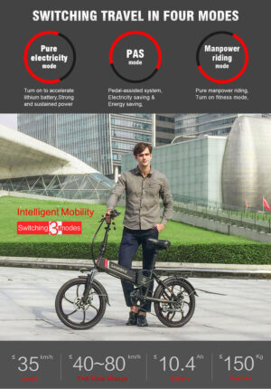 20LVXD30 Folding Electric Bike - Image 7